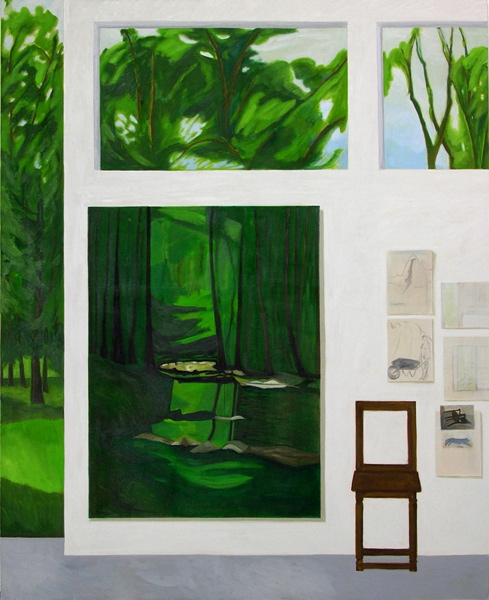 {Fenêtres et tableaux,} 2009