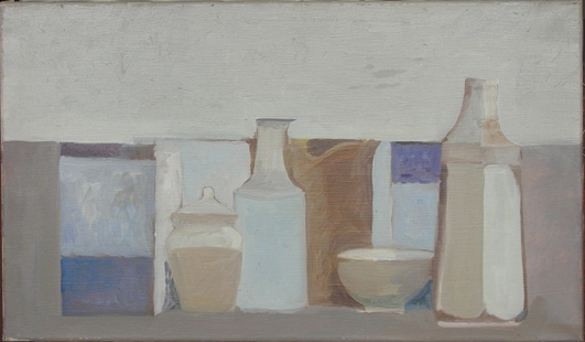 {{ {Nature morte en ligne,} 1964}}