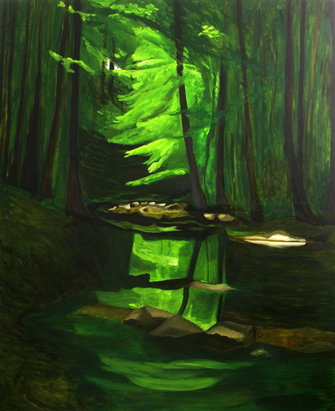 {Un ruisseau à Forel,} 2008