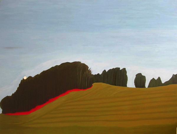 {Un matin à Forel I,} 2008
