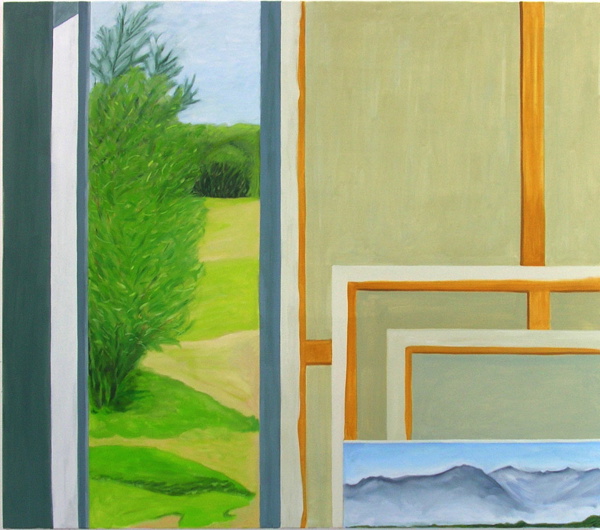 {Fenêtre et tableaux I,} 2009