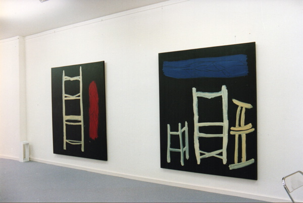 Vue de l'exposition, Galerie Lauter, Mannheim, 1993
