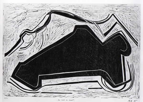 {{ {Au bord du désert,} 1985 }}