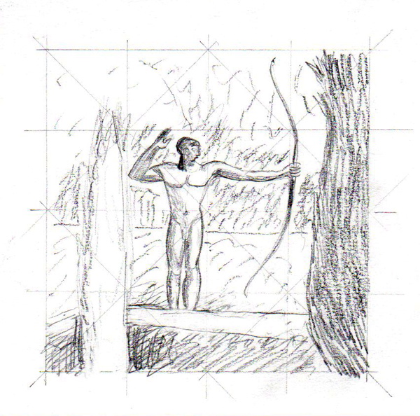 Dessin préparatoire, 2013