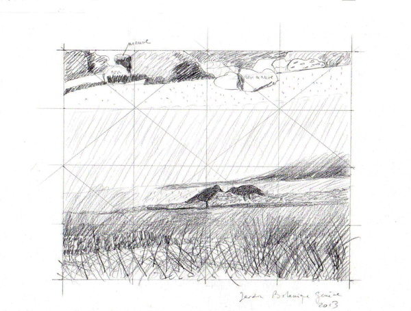Dessin préparatoire, 2013