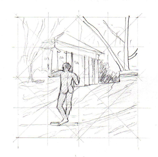 Dessin préparatoire, 2013