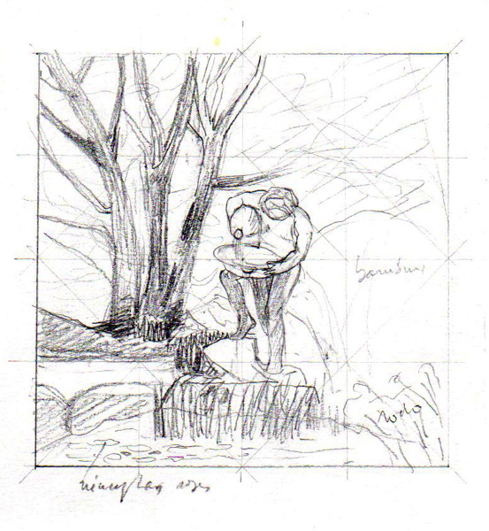 Dessin préparatoire, 2013