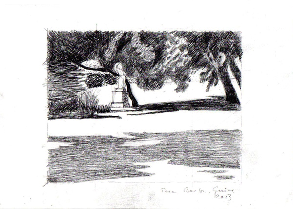 Dessin préparatoire, 2013