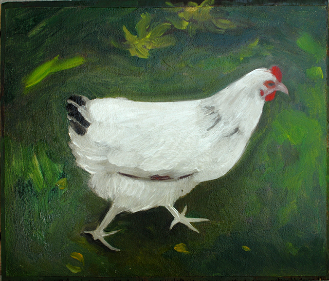 {La poule blanche}, 26 mars