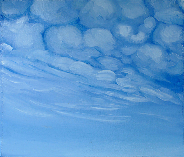 {Ciel avec nuages}, 2 avril