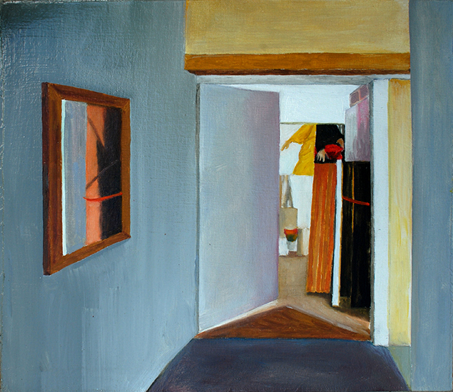 {Porte entrouverte}, 3 avril