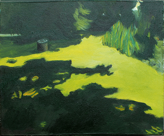 {Ombres du jardin}, 10 mai