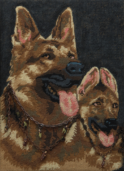 {Aveugle & moine} (série {Trained Dogs})