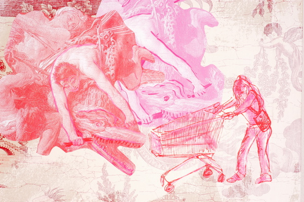 {Aujourd'hui j'ai joui}, 2004 (détail)