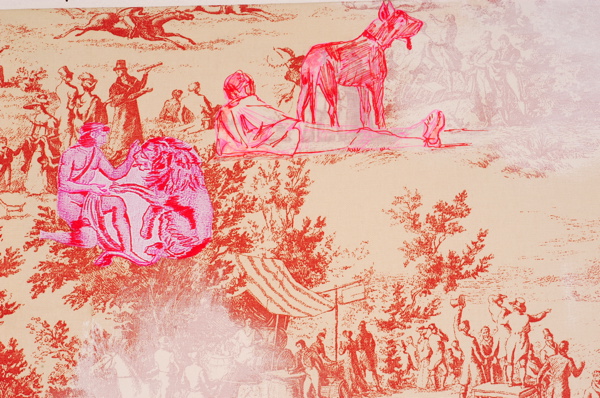 {Aujourd'hui j'ai joui}, 2004 (détail)