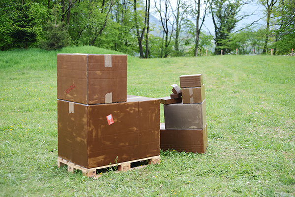 {Fragments de statue d'une divinité,} 2014