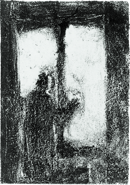 {Autoportrait au Vésinet,} 1979