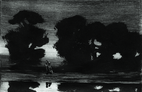 {Couple d'amoureux,} 2000