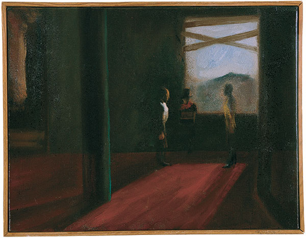 {Duel dans un château en flammes,} 1976