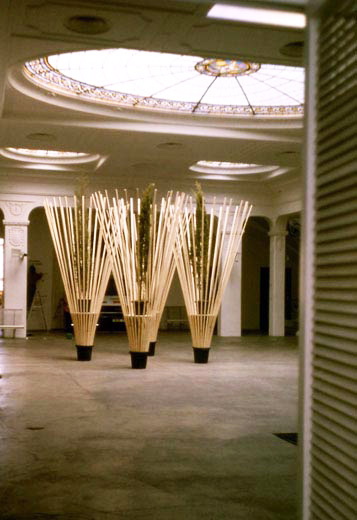 {4 cyprès,} 1986
