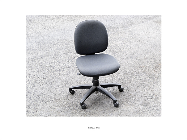 {Chaise de bureau, Vienne, 24 juillet 2011}