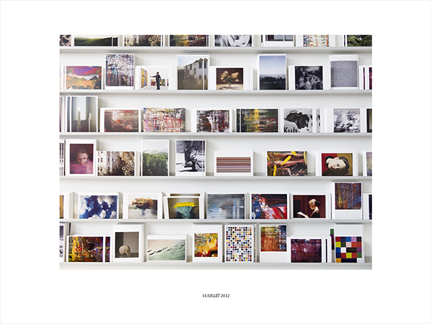 {Cartes postales (rétrospective Gerhard Richter) #1, Paris, 16 juillet 2012}