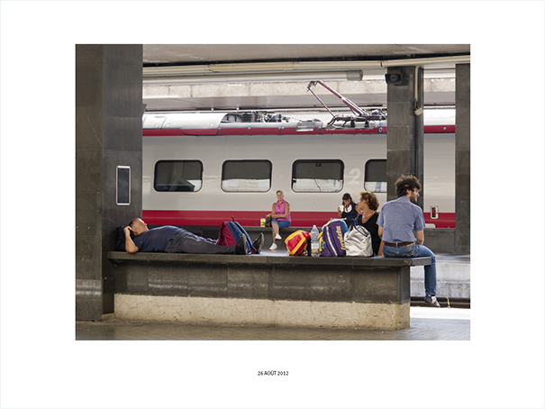 {Voyageurs, Rome, 26 août 2012}