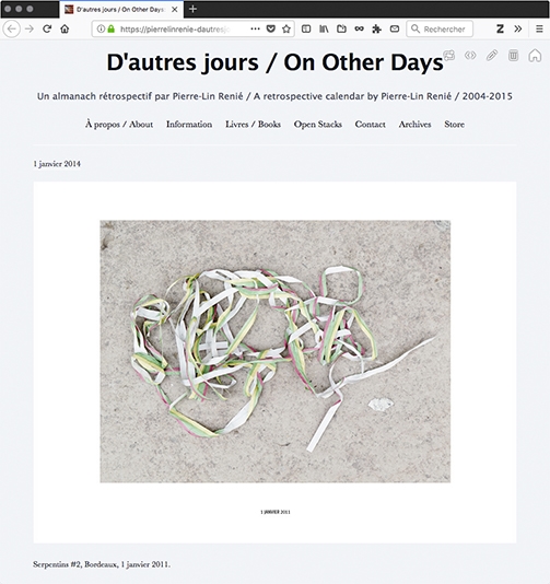 {D'autres jours,} 2014-2015