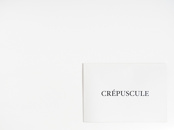 {Crépuscule (Jérusalem, 29 août 2011),} 2013