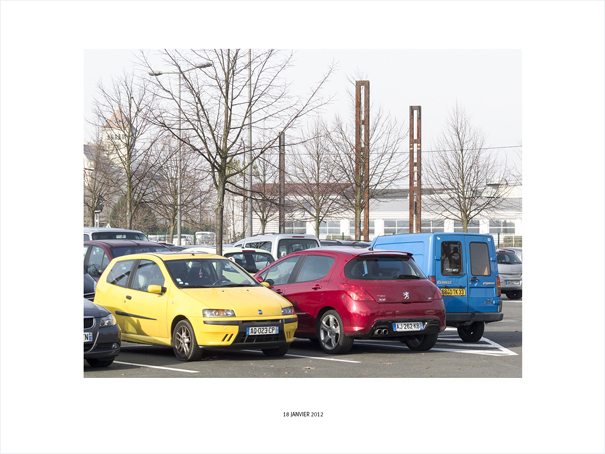{Parking, Bordeaux, 18 janvier 2012}