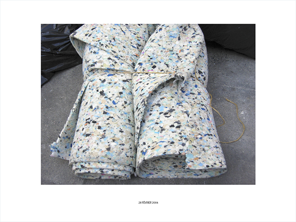 {Roulé-plié-attaché, New York, 28 février 2004}