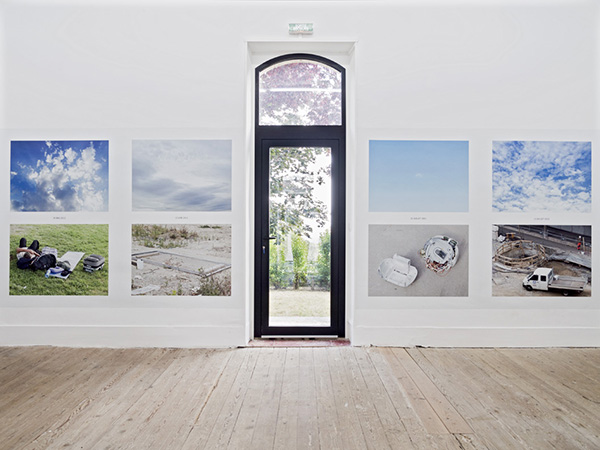 Vue de l'exposition {{Ciel/Sol}}, 2013