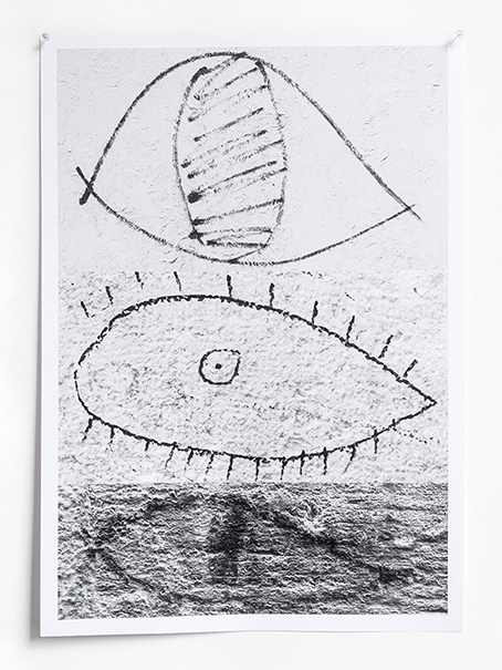 {Trois yeux (Fátima, 18 juillet 2019 ; Jérusalem, 1er septembre 2011 ; Bordeaux, 3 mars 2019)}, 2019