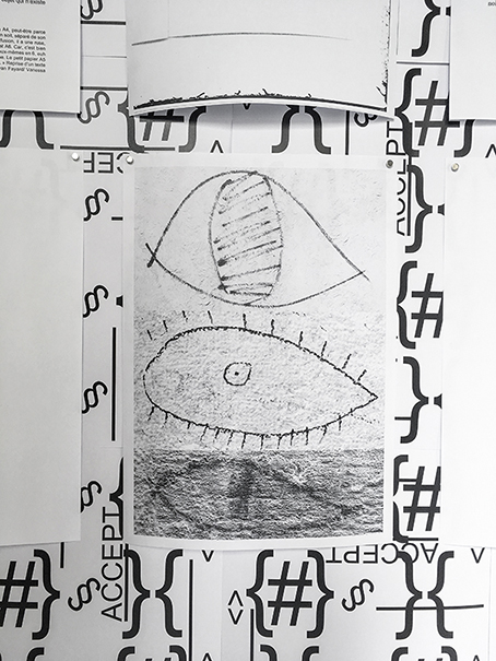 {A4, l'art sans l'argent,} 2019 (détail)