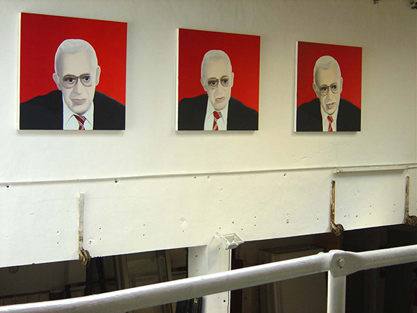 Vue de l'exposition Common people, Galerie Cortex Athletico, Bordeaux, 2002