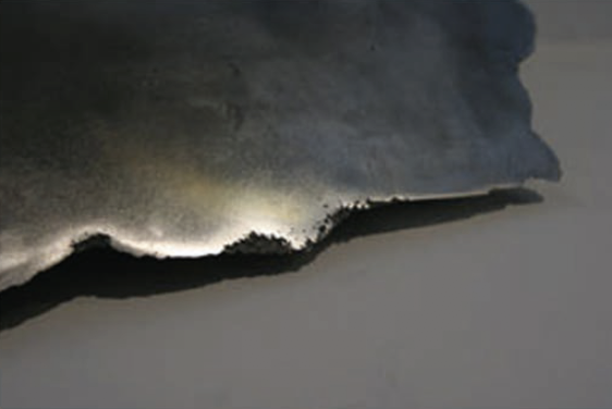 {Flaque d'eau}, 2005 (détail)