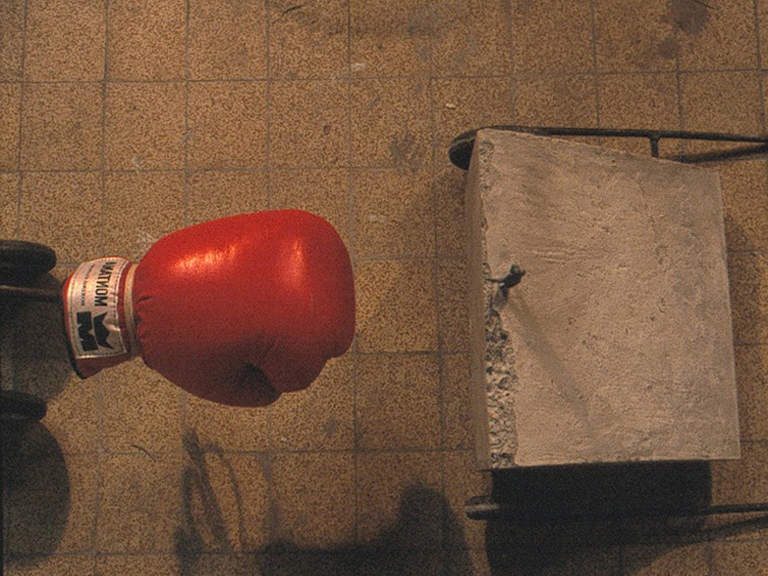 {Machine à casser la gueule aux nazis n°1}, 1989 (détail)