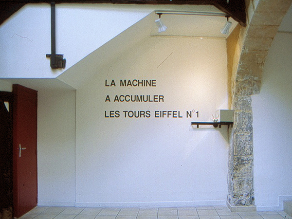 {La machine à accumuler les Tours Eiffel n°1}