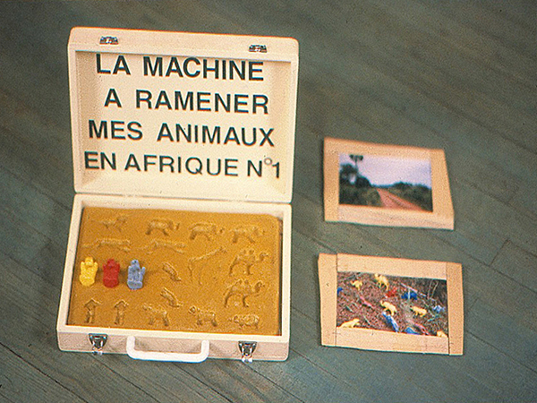 {La machine à ramener mes animaux en Afrique n°1}, 1994 (détail)