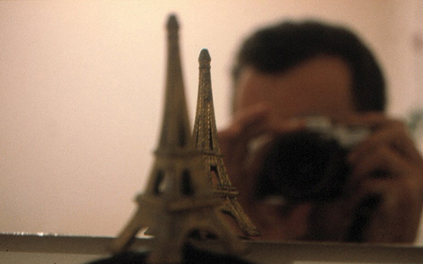{La machine à se voir voir passer la tour Eiffel}, 1994 (détail)