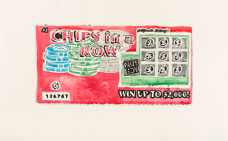 {Chips in a row,} 2004