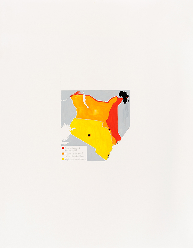 {Carte touristique du Kenya,} 2016