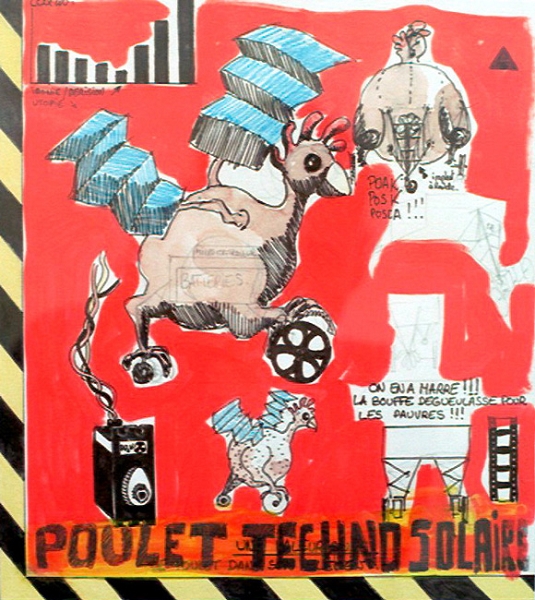 {Poulet Techno 1,} 2000