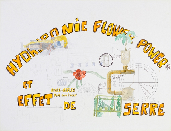 {Hydroponie, Flower power et Effet de serre,} 2003