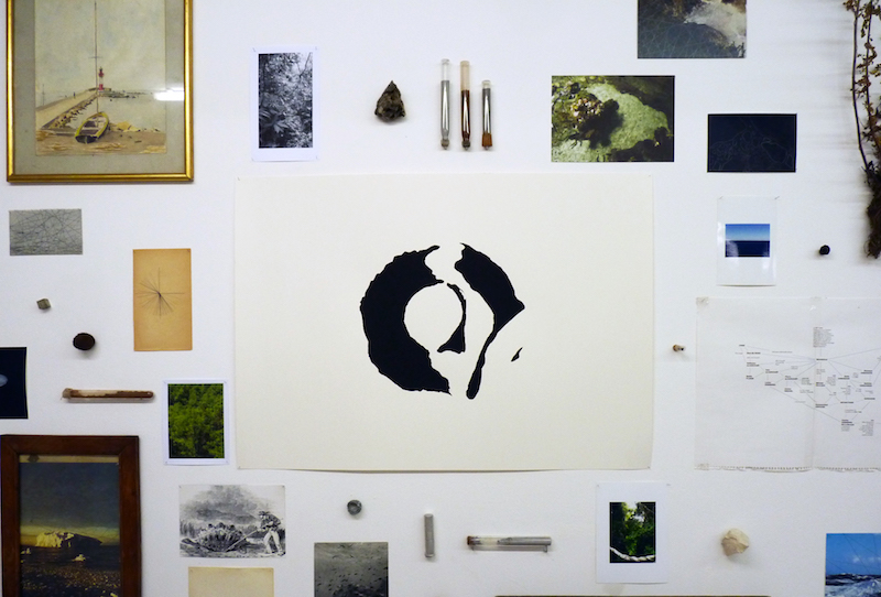 {Compositions naturalistes,} 2017 (détail)