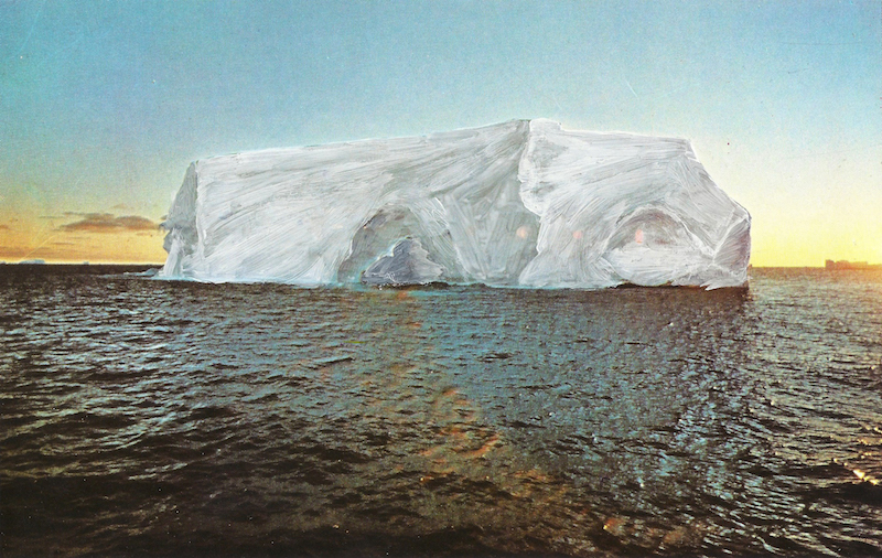 {Les Impatiences (série des glaces),} 2017