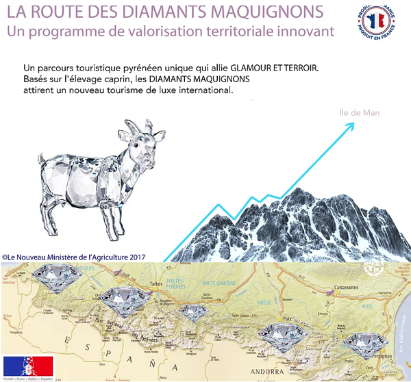 {Les Diamants Maquignons, un produit du terroir innovant}