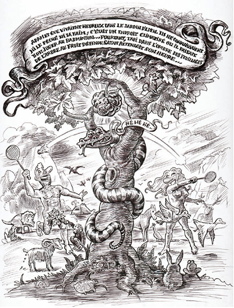 {In God We Trust (Planche 6) - Adam & Eve,} 2013