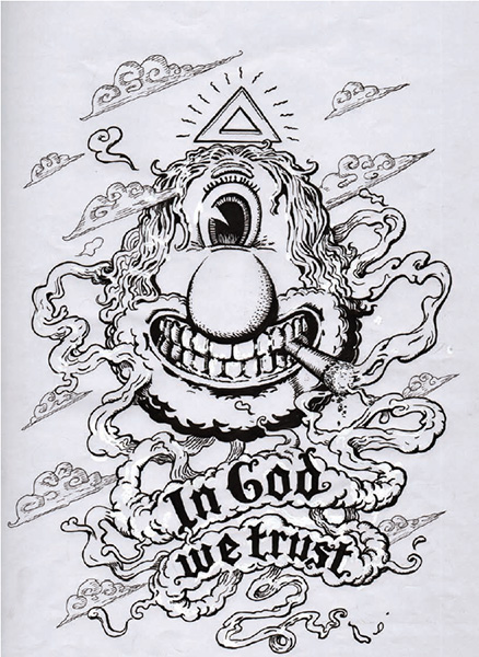 {In God We Trust (Première de couverture - édition limitée),} 2013
