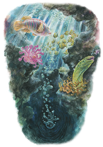 {Pinocchio (Planche 134 - le noyé)}, 2008